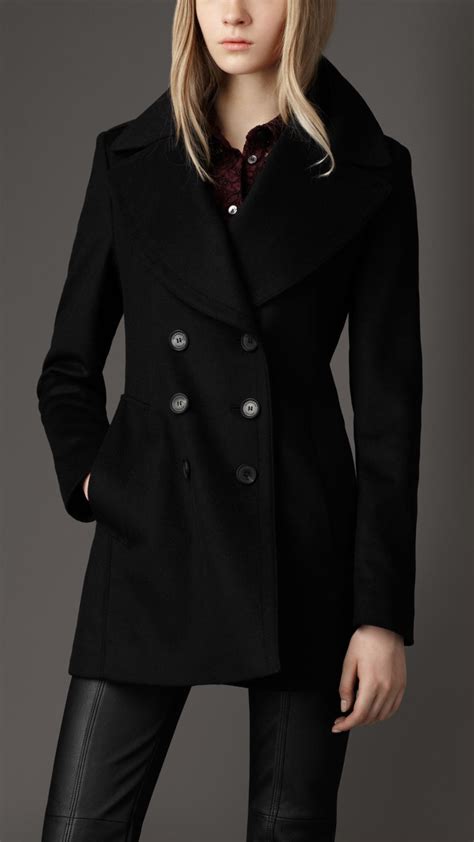 Wool and Cashmere Peacoat 